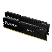 Kingston Beast 64GB DDR5 6400MHz CL32 Masaüstü Performans Ram Kit (2x32GB) - 1