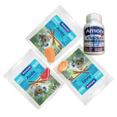 Amore Osso Glukozamin 72li Köpek Tableti, Avida Trio-Mix 3 adet 12li Dog Sticks Ödül Çubukları - 1