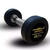 Powerhand Profesyonel Kauçuk Kaplı Dambıl 22.5 Kg - 1