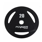 Powerhand Profesyonel Kauçuk Kaplı Olimpik Plaka 20 Kg - 1