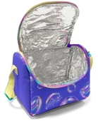 Coral High Lavanta Pembe Baloncuk Desenli Kız Çocuk Isı Yalıtımlı Beslenme Çantası ve Kalemlik Seti thumbnail 2