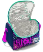 Coral High Dört Bölmeli Ortaokul Çantası ve Beslenme Çantası Seti - Pembe Lacivert Grafiti - Erkek Çocuk thumbnail 3