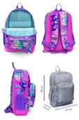 Coral High Kız Çocuk Üçlü İlkokul Okul Çanta Seti - Grafiti thumbnail 2