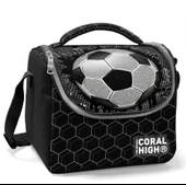 Coral High Siyah Futbol Isı Yalıtımlı Beslenme Çantası - Erkek Çocuk thumbnail 1
