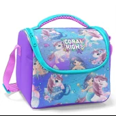 Coral High Mor Pembe Unicorn Isı Yalıtımlı Beslenme Çantası - Kız Çocuk thumbnail 1