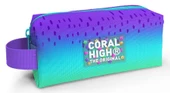 Coral High Mor Lila Renk Geçişli Tek Bölmeli Kalemlik - Kız Çocuk Kalem Çantası thumbnail 1