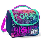 Coral High Pembe Lacivert Grafiti Isı Yalıtımlı Beslenme Çantası - Kız Çocuk thumbnail 1