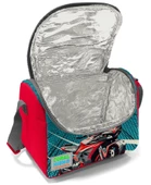 Coral High Gri Nefti Anime Motorsiklet Desenli Erkek Çocuk Isı Yalıtımlı Beslenme Çantası ve Kalemlik Seti thumbnail 2