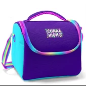 Coral High Rainbow Fermuarlı Mor Isı Yalıtımlı Beslenme Çantası - Kız Çocuk thumbnail 1