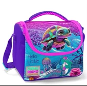 Coral High Pembe Mor Kaplumbağa Isı Yalıtımlı Beslenme Çantası - Kız Çocuk thumbnail 1