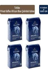 Tchibo Privat African Blue Çekirdek  Kahve 500 gr x 4 Adet - 1