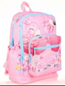 Kaukko Kids Pembe Flamingo Kız Çocuk Okul Sırt Çantası thumbnail 1