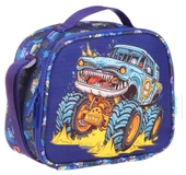 Kaukko Kids Isı Yalıtımlı Erkek Çocuk Lacivert Arazi Aracı Beslenme Çantası thumbnail 1