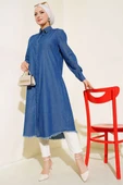 Püsküllü Kot Tunik Kot - 1