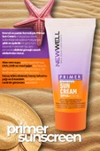 New Well Makyaj Bazı Güneş Kremi 50 SPF+ Aydınlatıcı Etkili Primer Sunscreen - 3