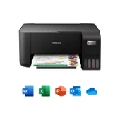 Epson Ecotank L3250 Tanklı Çok Fonksiyonlu Renkli Yazıcı Tarayıcı Fotokopi Wifi + Epson 4 x 65 ml - 1