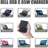 Dell Latitude 11 7212 12 5285 5289 5290 7275 14 5490 7410 7490 USB C Güç Adaptörü 65W Dizüstü Bilgisayar Şarj Kablosu - 4