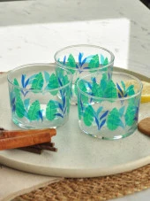 Sipahi Yaprak 3 lü Su-Meşrubat Bardağı 200 Ml. - 1