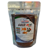 Amore Goldy Mix %37 Yüksek Protein 250 gr Granül Japon Yemi ve 250 gr Lotus Gold Mix ZipPack Poşet - 4