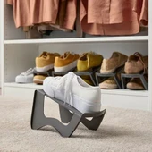 IKEA Murvel Ayakkabı Dolap İçi Düzenleyici Gri 5 Adet Rampa - 3