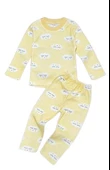 Bulutlu Erkek Bebek Pijama Takım ST07111 - 8