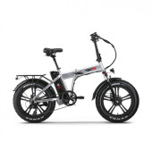 RKS XS25 Katlanabilir Elektrikli Bisiklet    GRİ - 1