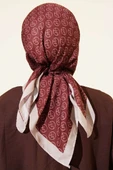 MK Desen Soft Eşarp Kahve - 3