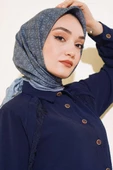 MK Desen Soft Eşarp Antrasit - 2