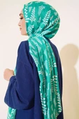 Desenli Bambu Şal Benetton - 3