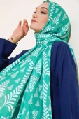 Desenli Bambu Şal Benetton - 2