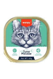 Wanpy Ton Balıklı Alutray Kedi Konserve 40 gr - 1