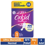 Orkid Platinum Normal Ped 32x3 96 Adet thumbnail 1