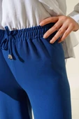Ayrobin Bel Lastikli Pantolon İndigo thumbnail 4