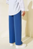 Ayrobin Bel Lastikli Pantolon İndigo - 3