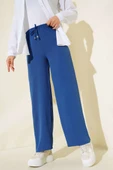 Ayrobin Bel Lastikli Pantolon İndigo - 2
