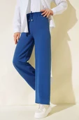Ayrobin Bel Lastikli Pantolon İndigo - 1