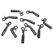 Angel Çanta Aksesuar 7 mm Kancalı Kovan Füme Renk 10 Adet - 2