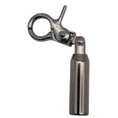 Angel Çanta Aksesuar 7 mm Kancalı Kovan Füme Renk 10 Adet - 4