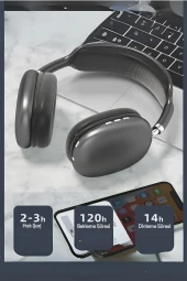 BHH1002 Kafaüstü Bluetooth Kulaklık - 5