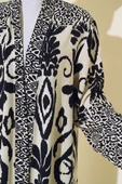 Salaş Kimono Takım Siyah Desenli - 4
