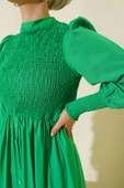 Önü Gipeli Düğmeli Elbise Benetton - 4