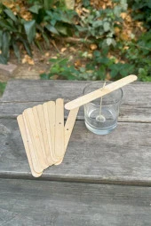 Ahşap İp Fitil Tutucu 30 Adet thumbnail 1