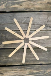 Ahşap İp Fitil Tutucu 30 Adet thumbnail 5