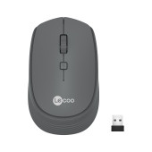 Lenovo Lecoo WS202 Kablosuz 1200DPI 4 Tuşlu Optik Mouse Gri - 1