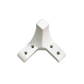 4 Adet Bella Ayak Mobilya Koltuk Çekyat Ayağı 14 cm Aytaşı-Krem - 3