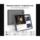 8 inç Tablet Android 13, 8GB(4 + 4) RAM/64GB ROM IPS ekran 5000MAH pil, çift kamera, WiFi - 3