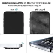 Tfy Store İphone SE 2020 Uyumlu Parmak izi bırakmaz Ekran Koruyucu Nano MAT Jelatin thumbnail 3