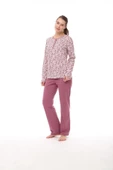 Pijadore 1547 Uzun Kollu Kadın Pijama Takım - 6
