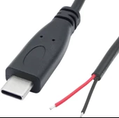 TYPE-C ADAPTÖR KABLOSU 2 PİN ÇIKIŞ - 1