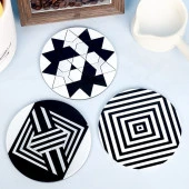 DESENLİ BARDAK ALTI SİLİKON EPOKSİ KALIP -117 x 117-Kod:393 thumbnail 5